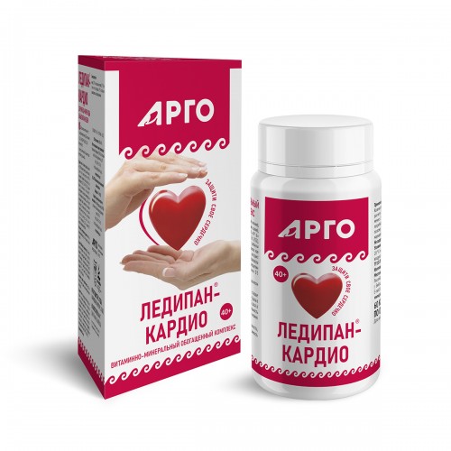 Купить Витаминно-минеральный обогащенный комплекс Ледипан-кардио, капсулы, 60 шт  г. Кемерово  