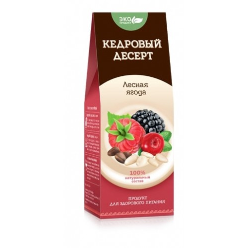 Кедровый десерт Лесная ягода  г. Кемерово  